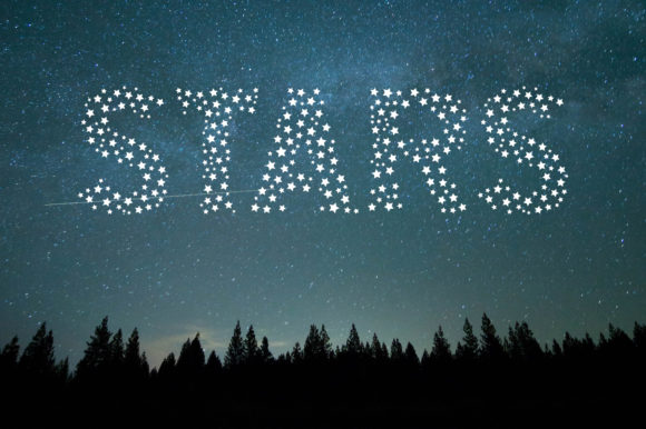 Color Stars: A Dreamy Decorative Font for Magical Designs