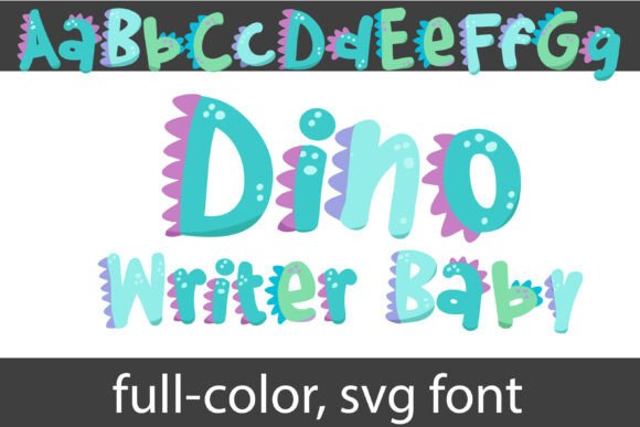 Dino Writer Baby: A Playful Typeface for Creative Projects