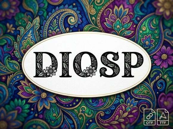 Diosp: Where Artisanal Beauty Meets Modern Typography