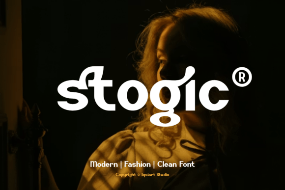 Discover Stogic: A Bold Typeface for Modern Design
