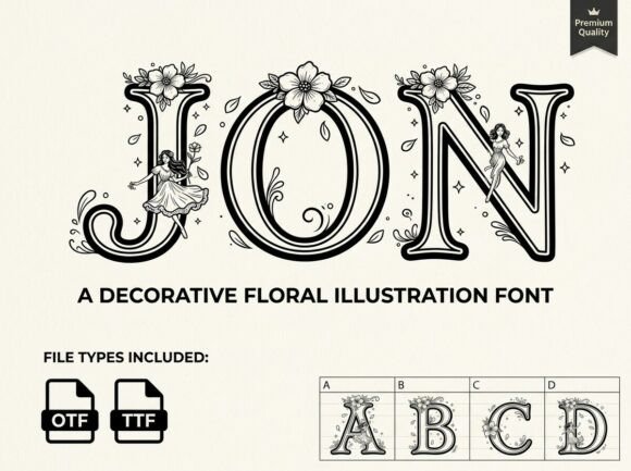 Discover the Enchanting Jon Font for Your Creative Projects
