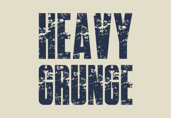 Heavy Grunge: Unleash Audacious Design with Raw Texture