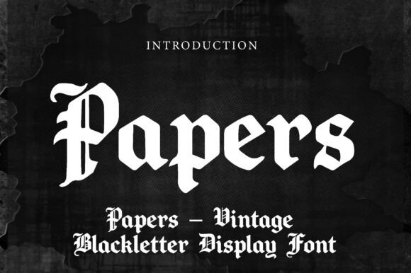 Papers: Unleash Gothic Grandeur in Your Designs