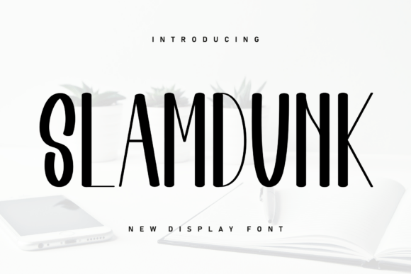 Slamdunk: The Handwritten Font with Sporty Elegance